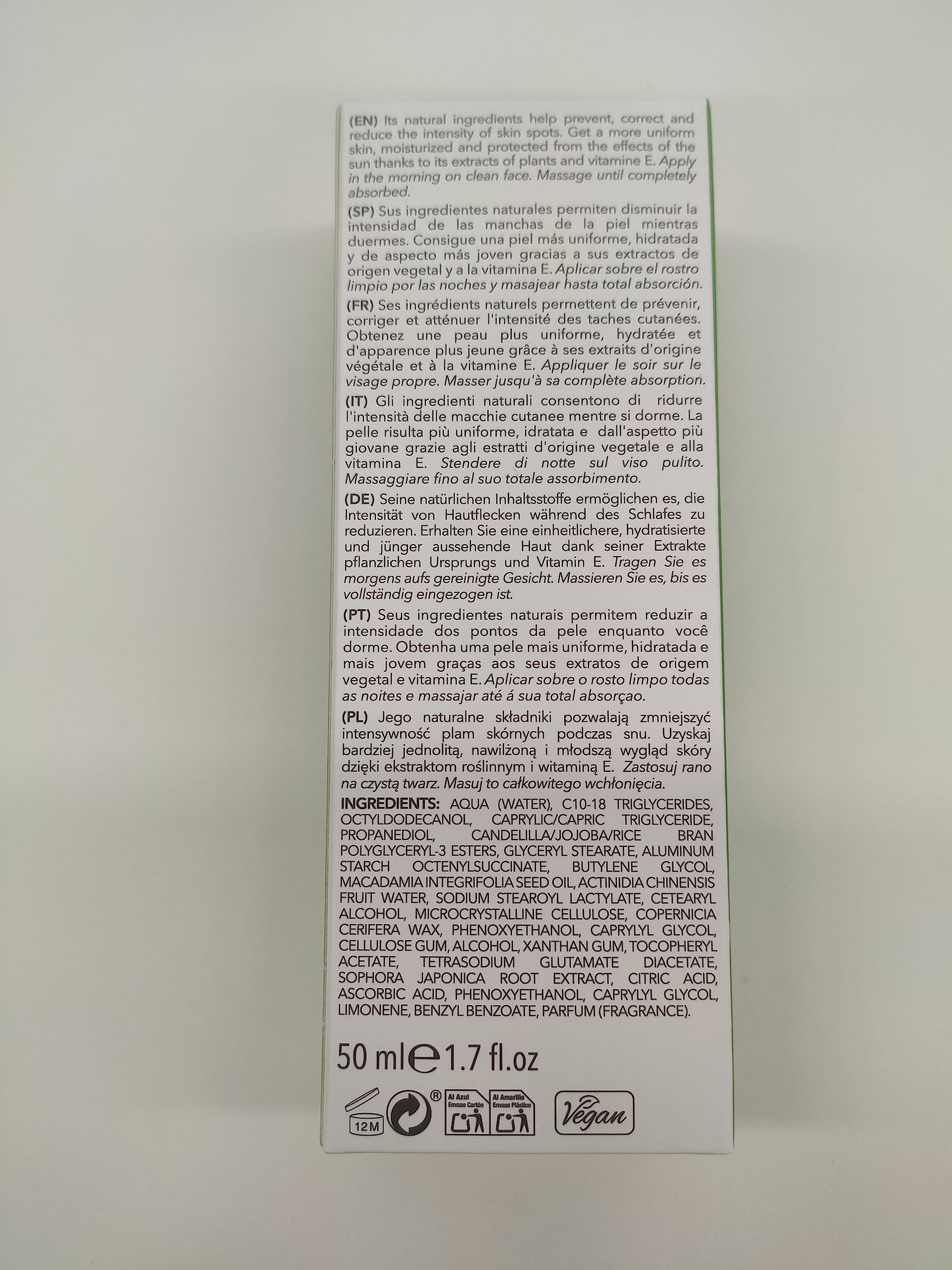 Postquam - Phitology | Anti Flecken Gesichtspflege Set - Tages Feuchtigkeitsgesichtscreme + Depigmentierende Nachtcreme + Anti Falten Serum + Peeling
