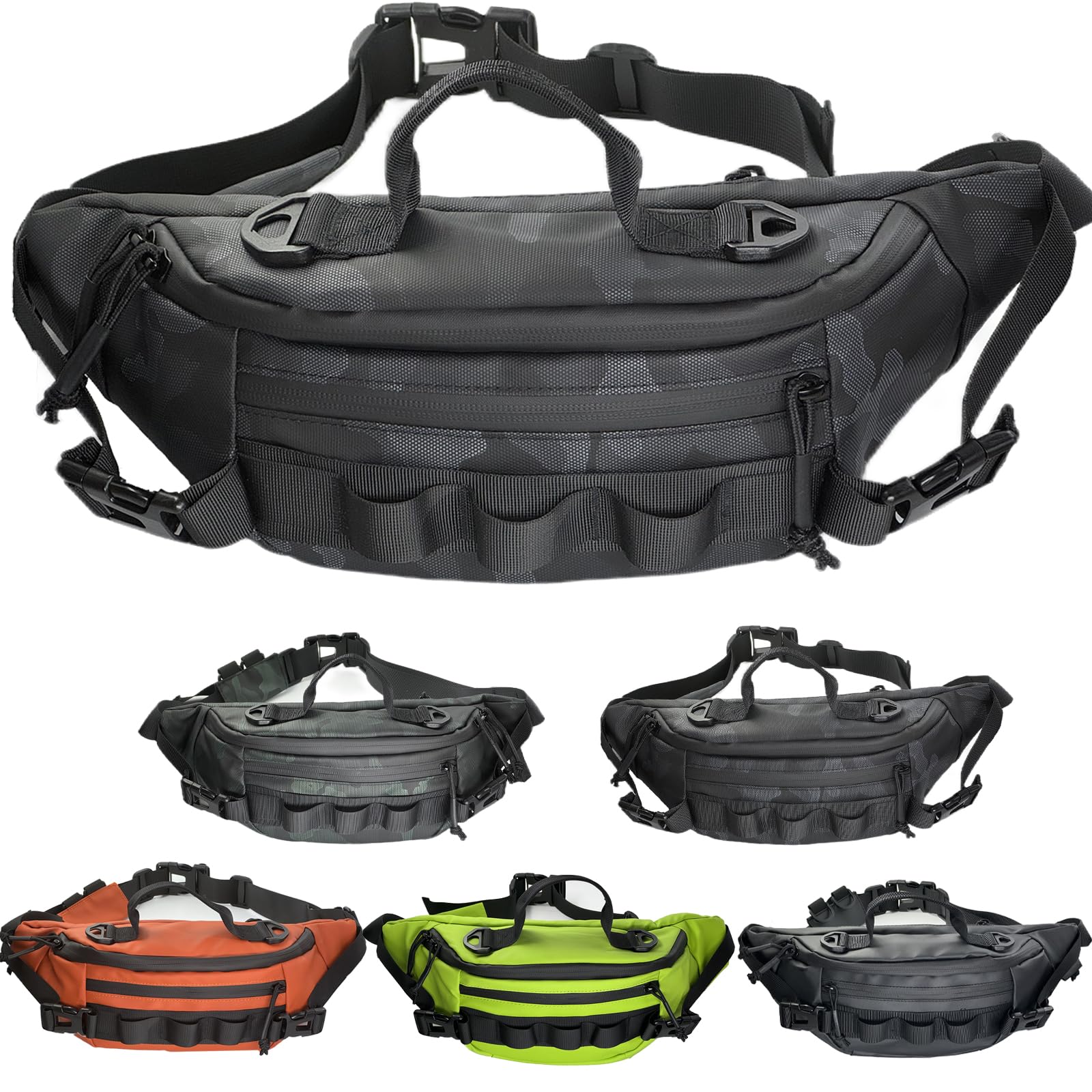 Chardime Fishing Fanny Pack for Men -Fishing Fanny Pack-Lightweight and Fishing Sling Pack