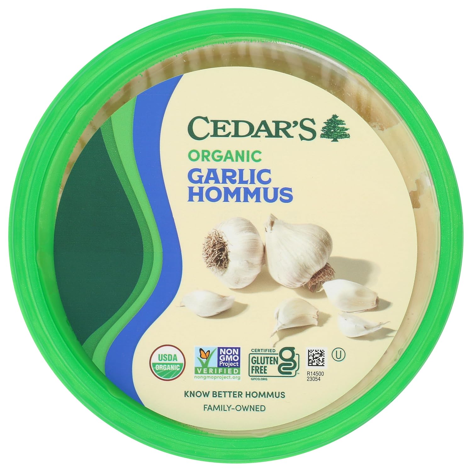 Cedar's Organic Garlic Hommus Grocery & Gourmet Food