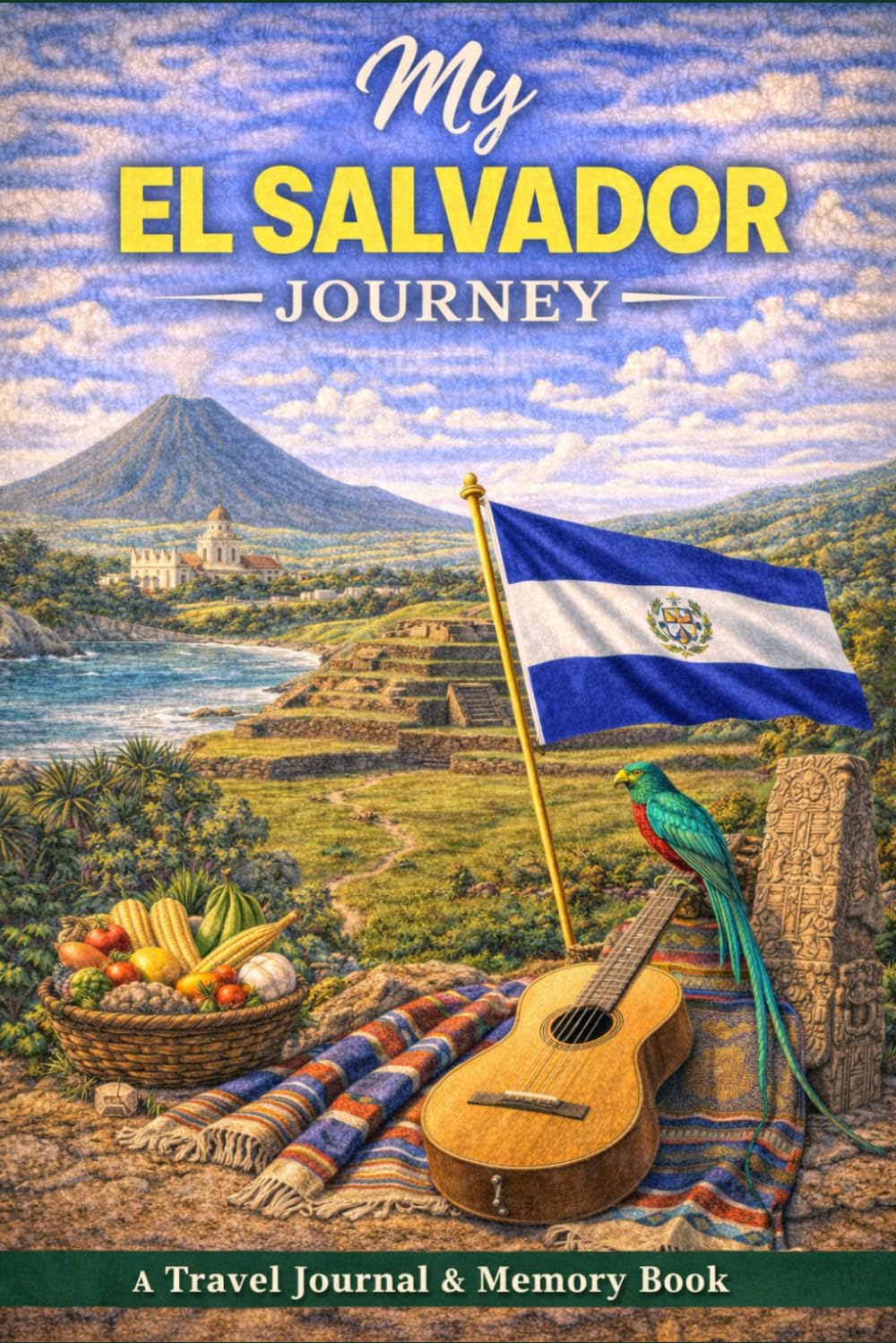 My El Salvador Journey: A Travel Journal for Volcano Views, Pacific Coasts & Personal Memories