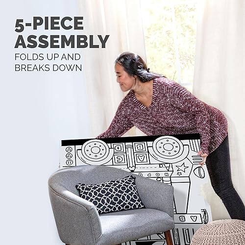 Miniatura 7 de Bankers Box at Play School Bus - Casa de juegos de cartón y actividades artesanales para niños