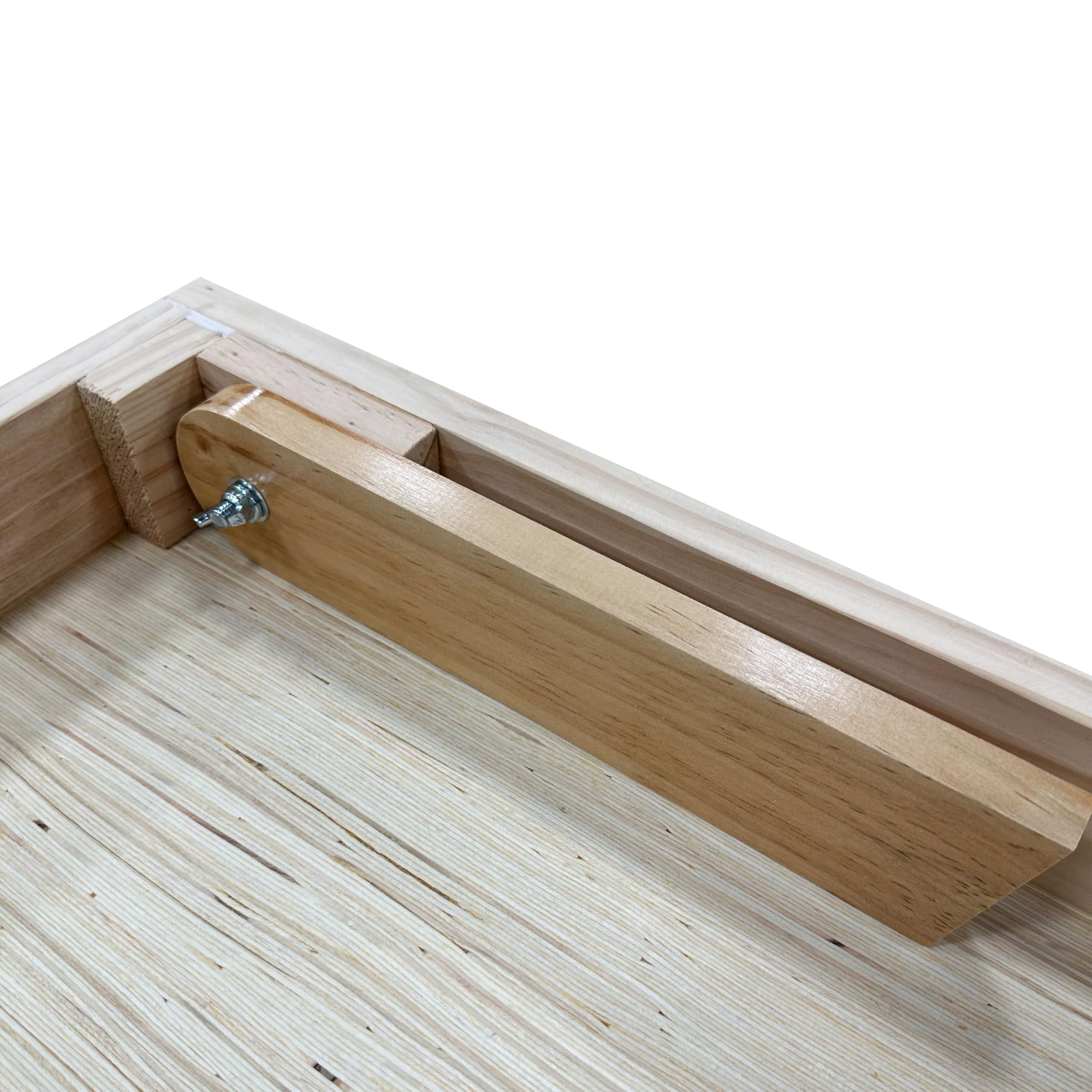 AXI Cornhole-Set Plus mit 2 Holzbrettern - Beanbag-Wurfspiel für drinnen und draußen - inklusive 8 Cornhole-Säckchen und Tragetasche - zusammenklappbares Holzbrett - Gartenspiel.