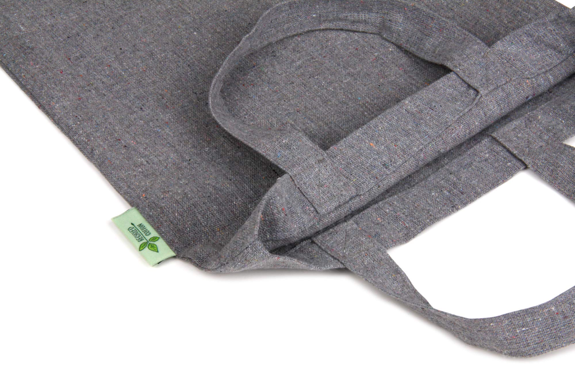 SCANDBAGS - Borsa di Cotone - Set da 5 | 10 | 25 Pezzi - Materiale Ecologico - Con Manici Lunghi - Personalizzabile con Stampa e Disegno - Shopper - Borsa di Stoffa - Borsa per Regali