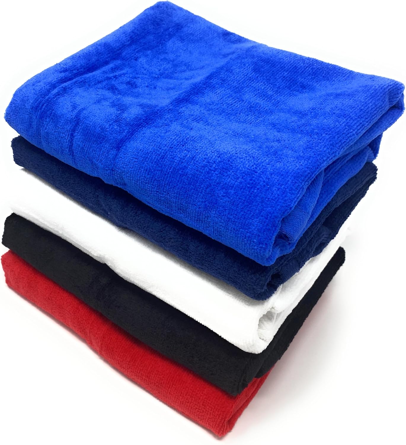 16x26 | 3-Pack | Terry Velour Towels, Bath Towels, Washcloths | Cotton | Face Towels, Bathroom use, Gym and spa Towel | Bathroom Towels (Red, 3)