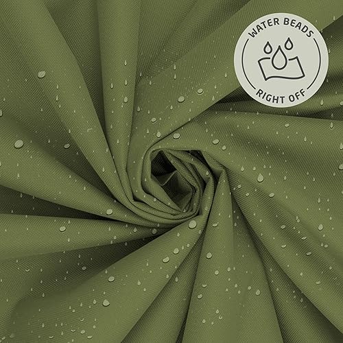 Vista 32 de Cubierta prémium para parrilla para todo tipo de clima, 44 pulgadas, doble capa de tela oxford 600D, 100 % impermeable, para parrilla a gas