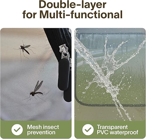 Miniatura 4 de Alvantor Cenador de pantalla para 4 a 6 personas, tienda de campaña desplegable con pantalla instantánea, con bolsa de transporte, tienda de campaña