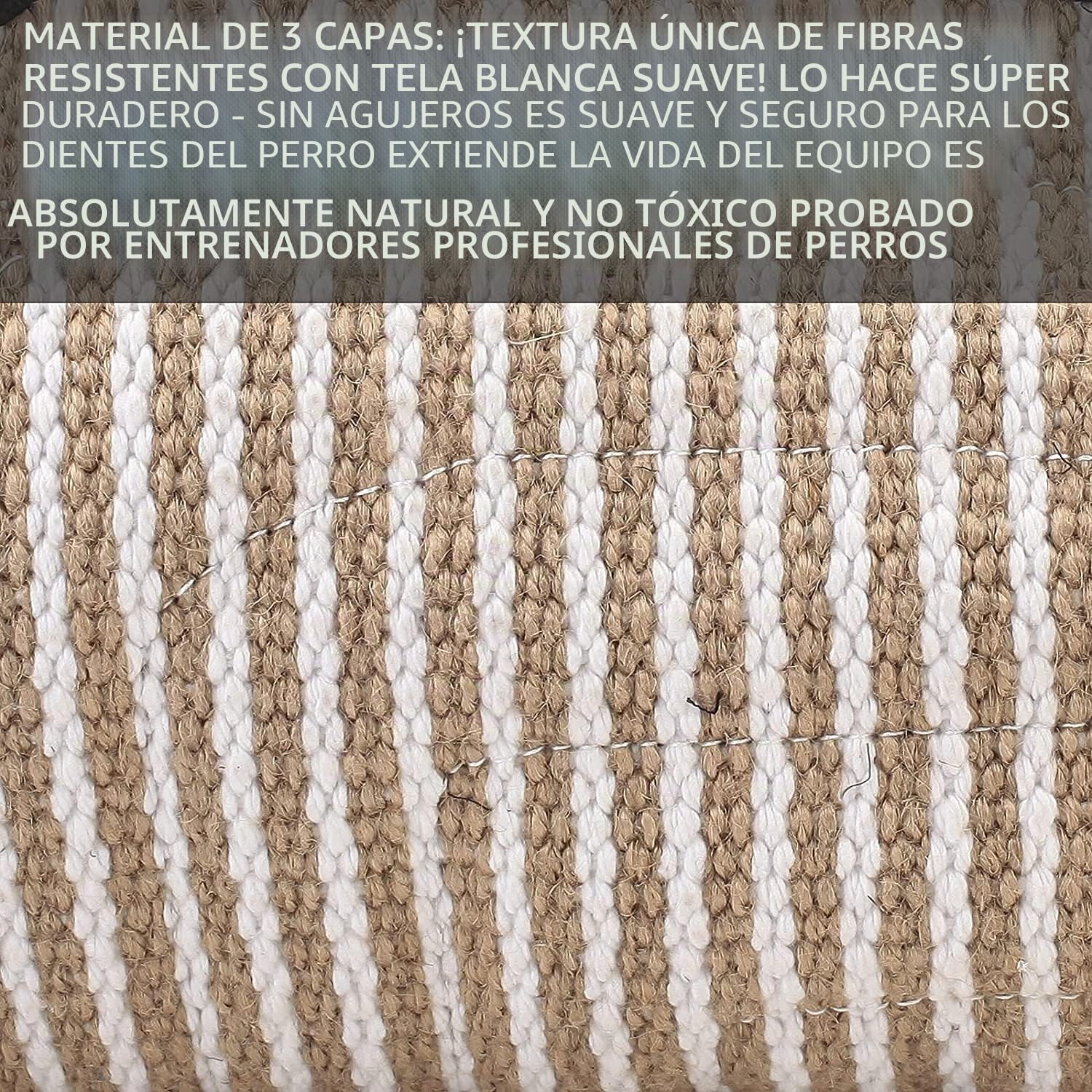 Hilt-Guard - Funda de protección para mordedura de Yute, Funda de Yute Suave para Mangas de protección Hecha a Mano con asa para Entrenamiento de Perros…