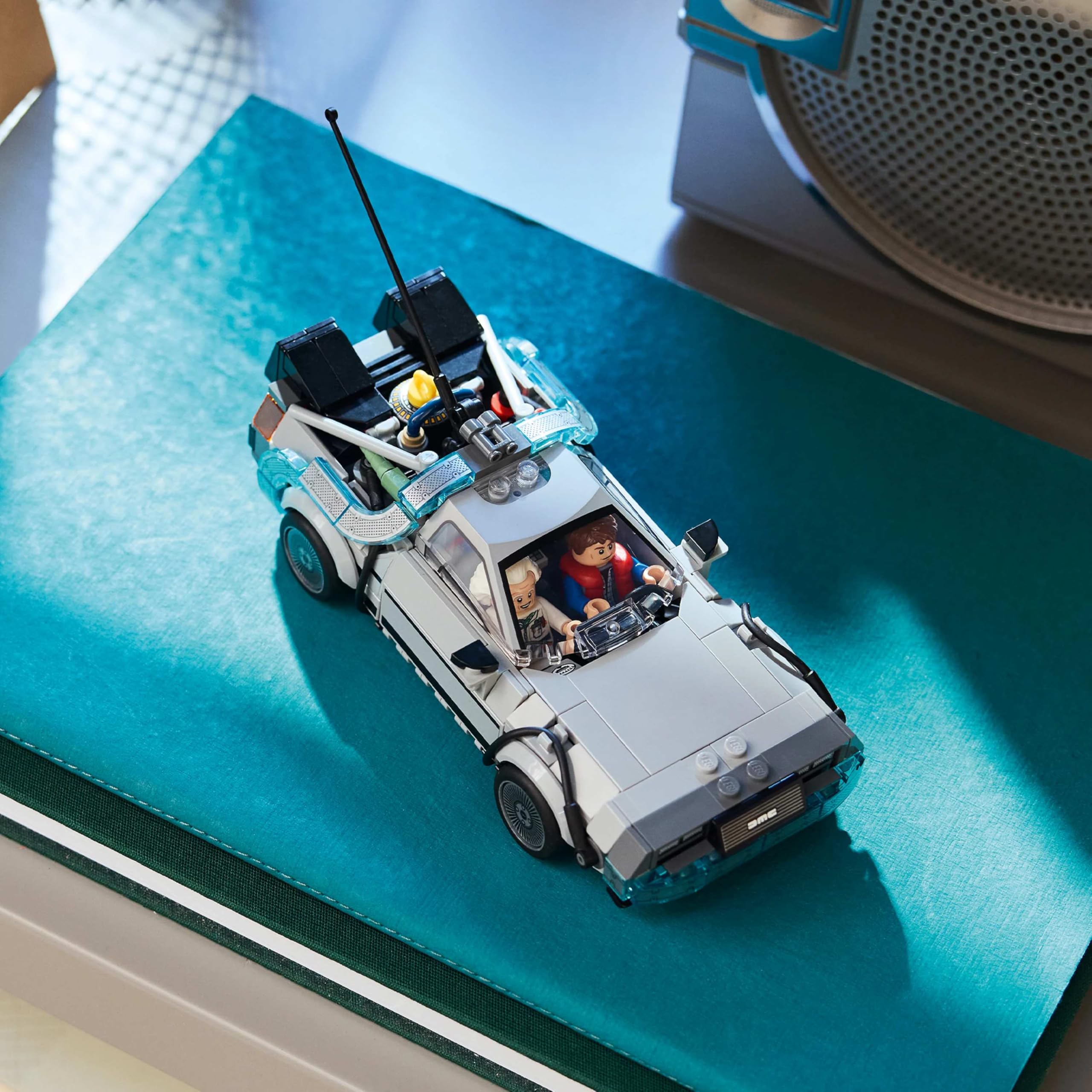 LEGO Speed Champions Time Machine from Back to The Future - Model Car Kit and Building Set - 77256 — Amazon image 4