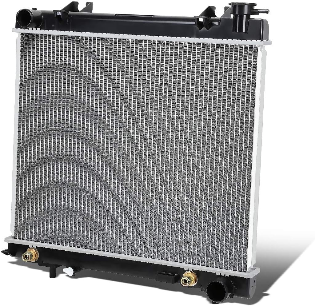Auto Dynasty Radiator Compatible with 1987-1999 Dodge Dakota 2.2L 2.5L 3.9L AT MT, 225 Inches Core DPI 981 Factory Style 1-Row Cooling Radiator, Aluminum Core