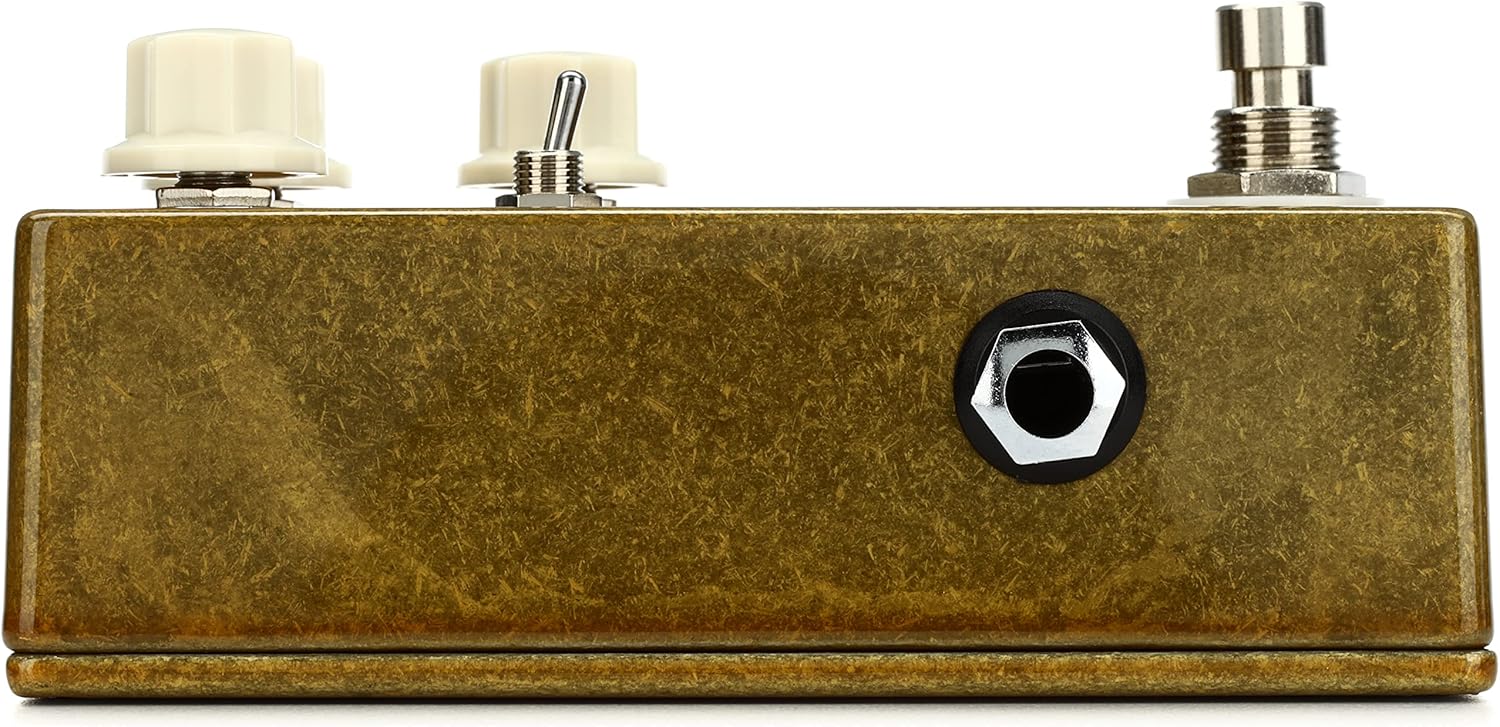 JHS Morning Glory V4 Transparent Overdrive Pedal with EBS Patch Cables
