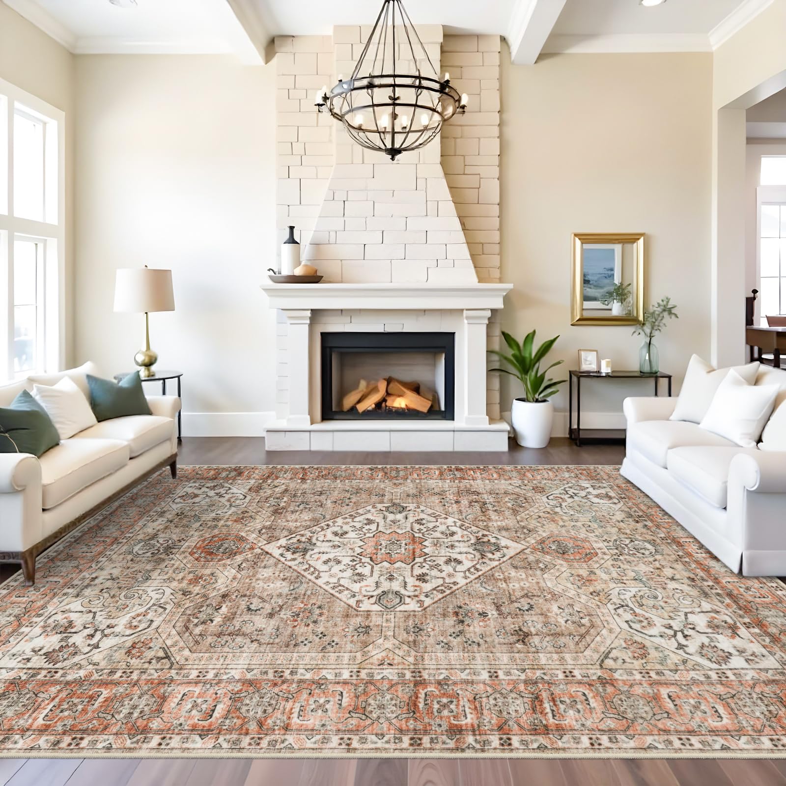 HY HAO YUN LAI Medallion Rug