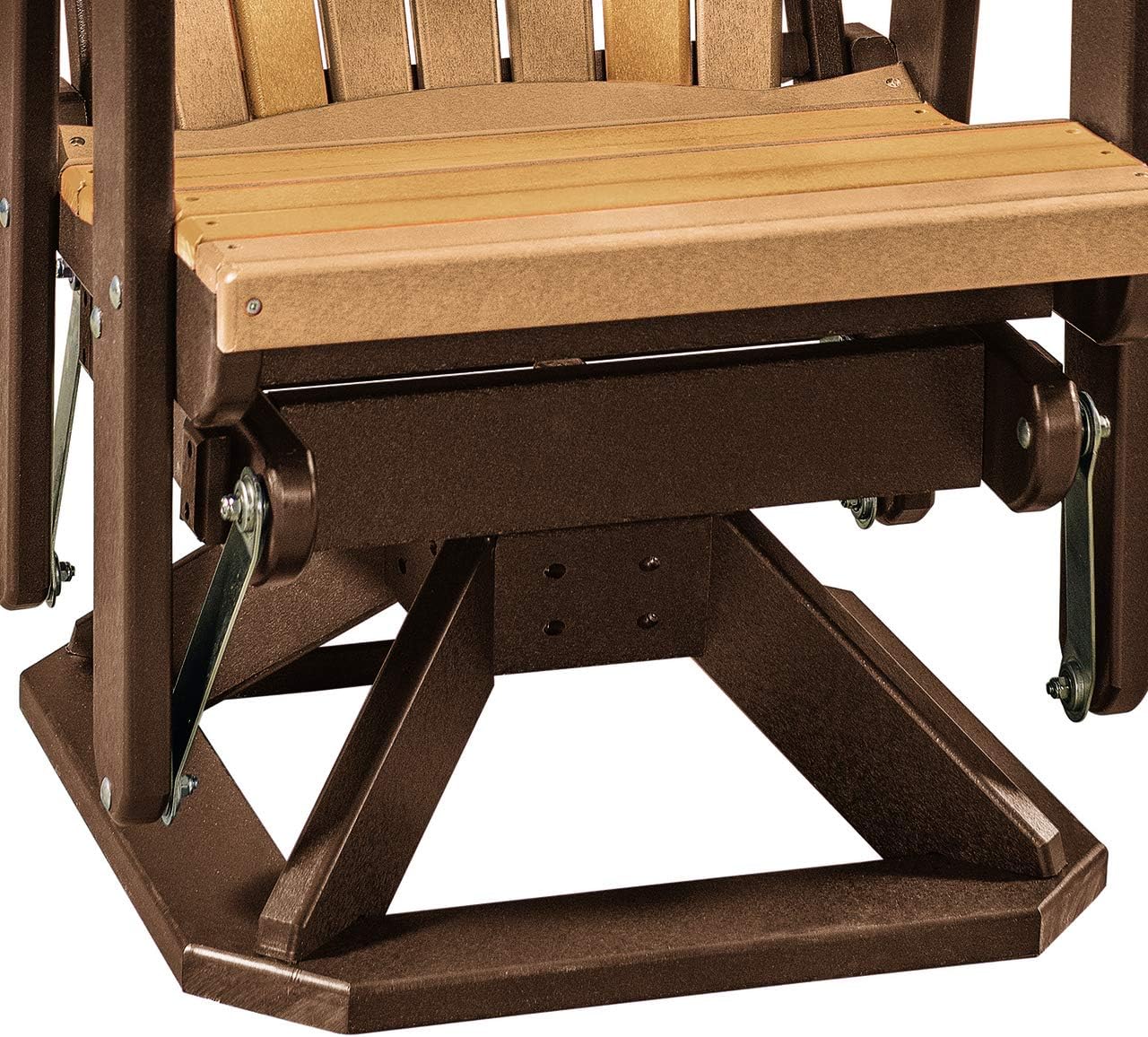 American Furniture Classics OS Home and Office 510CTB Swivel Glider, One Size, Cedar/Tudor Brown