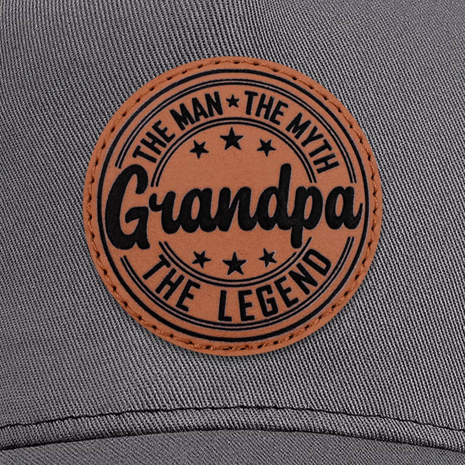 Grandpa Hat Birthday The Man They Myth The Legend Truck Hat for Men - Image 4