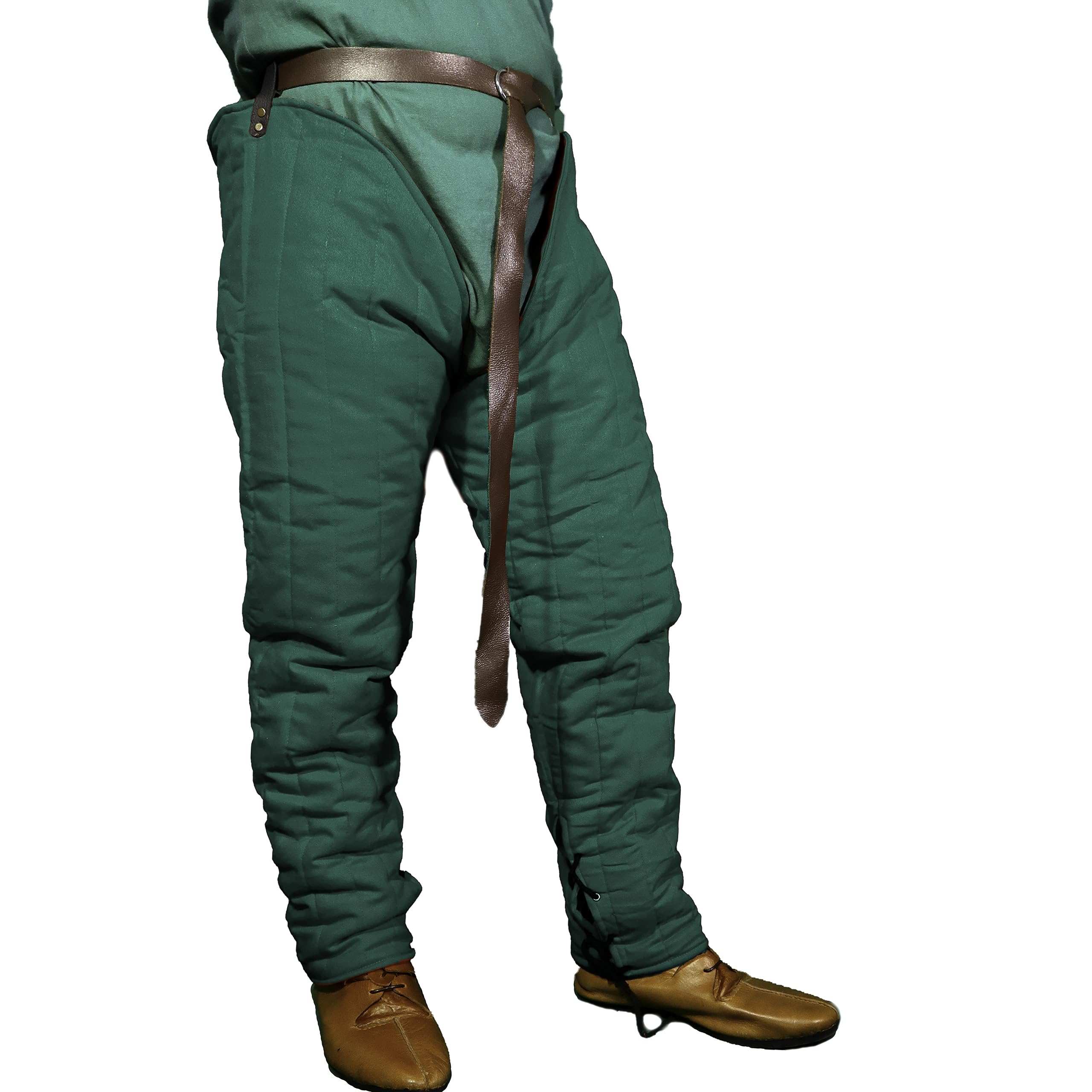 THE MEDIEVALS Lagging Thick Padded Chausses Lower Under Gambeson Hauberk SCA Armor
