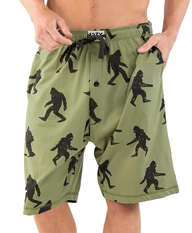 Lazy One Pajama Shorts for Men Mens Pajama Bottoms Sleepwear