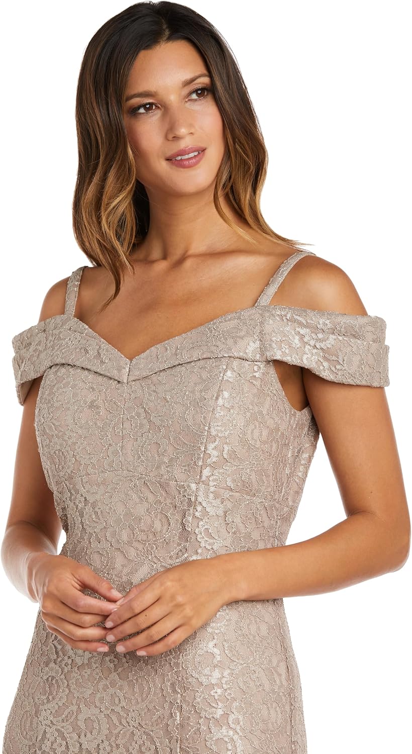 R&M Richards Women's Long Formal Dress