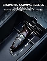 Vista 7 de AstroAI Medidor digital de presión de neumáticos de 0 a 150 PSI, preciso en 0.1 incrementos, medidor de neumáticos con LCD retroiluminado