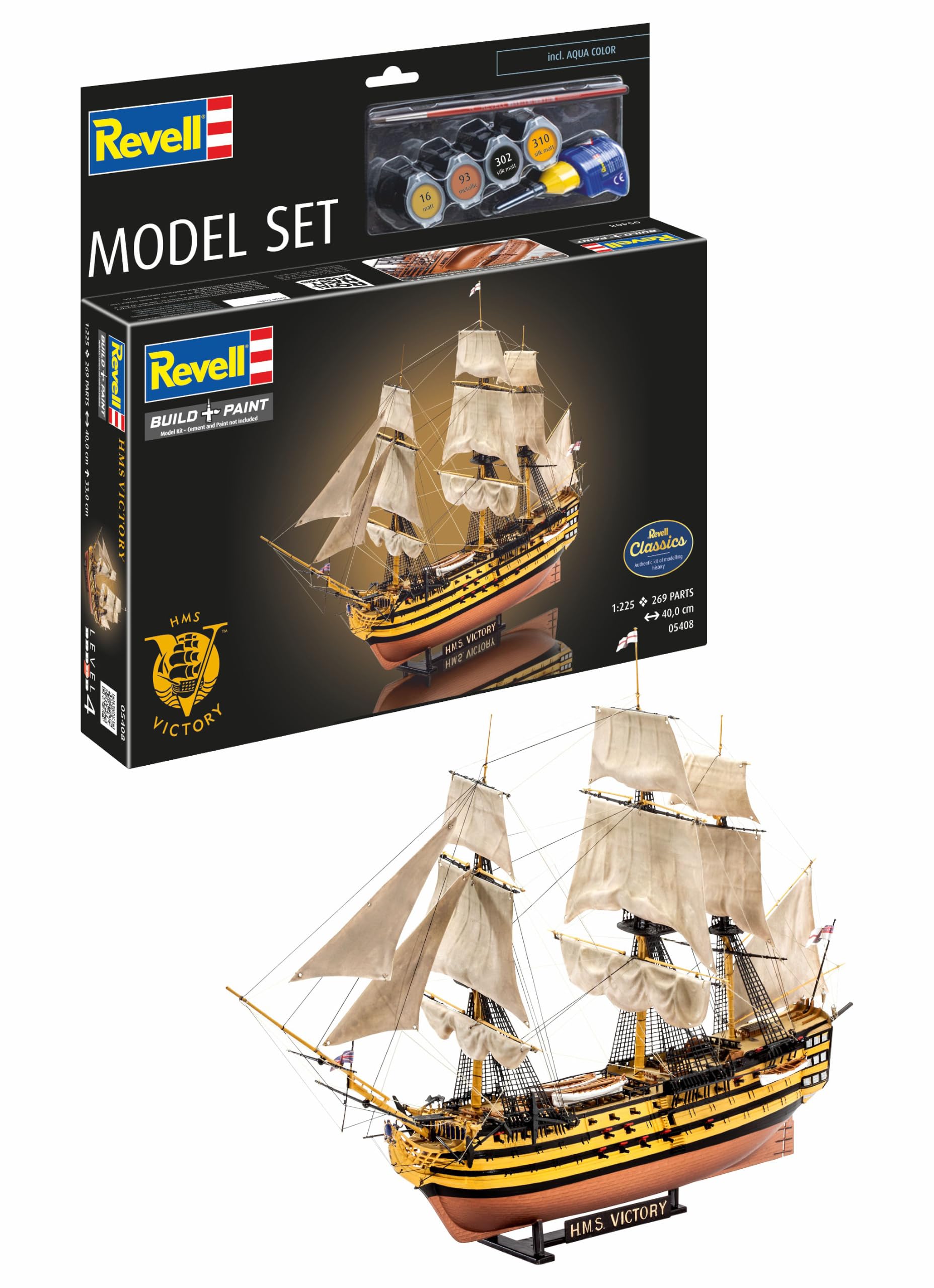 HMS VICTORY 模型セット Revell M.Set HMS Victory : Amazon.com.tr: Oyuncak