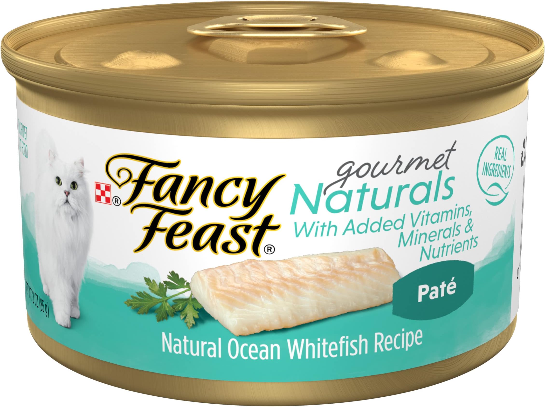 Fancy Feast Grain Free Pate Wet Cat Food, Classic Pate