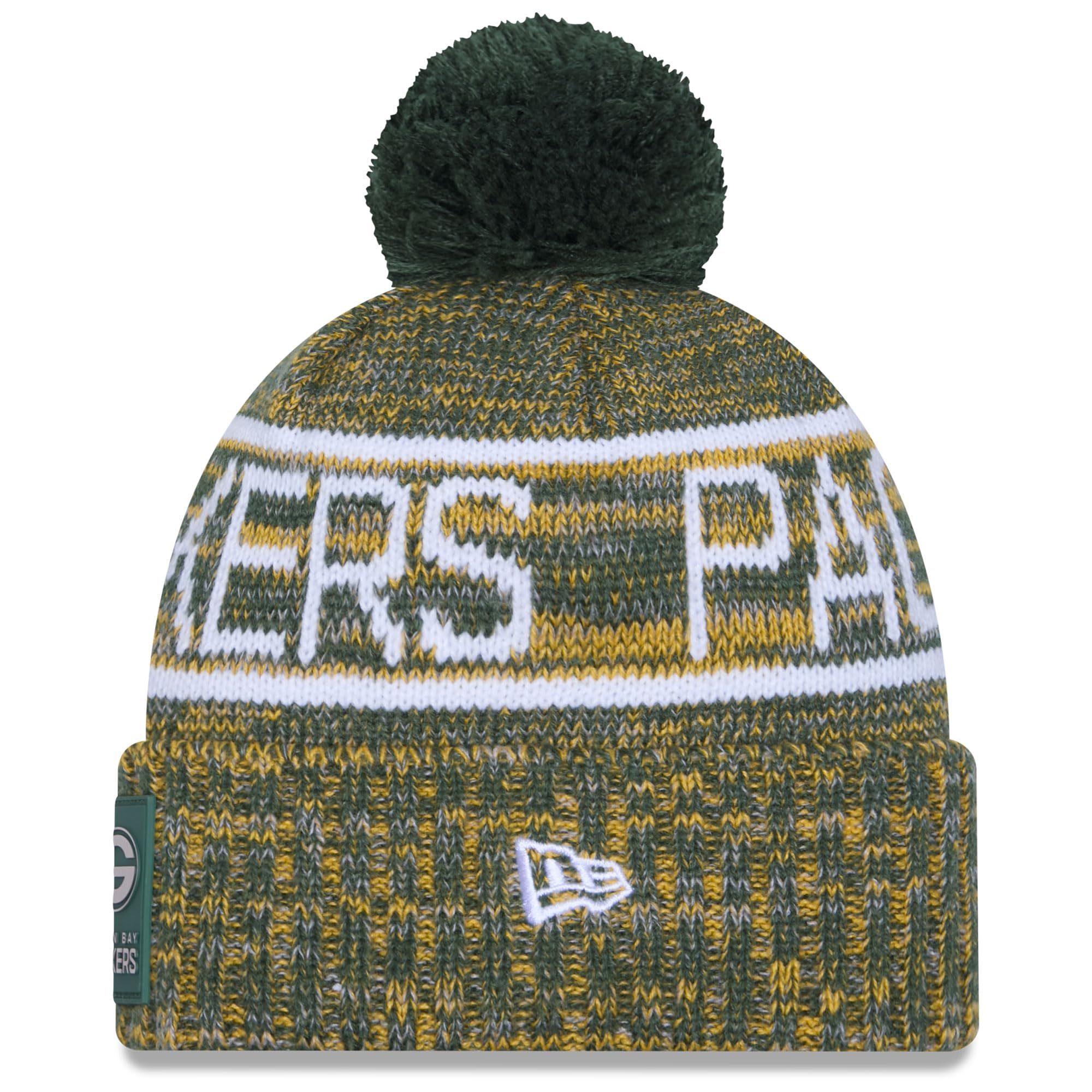 New Era Men's Green Green Bay Packers 2025 Sideline Col | B2B