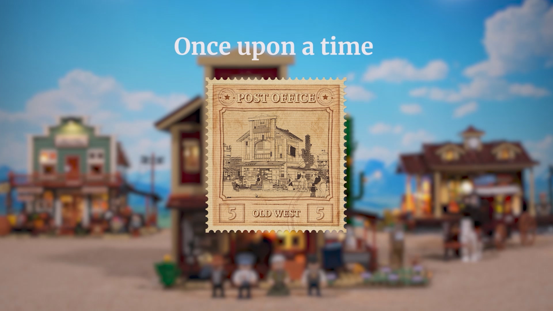 Kit Costruzione Ufficio Postale Vecchio West FUNWHOLE - 1692 Pezzi Con Luci LED, Per Adulti E Collezionisti