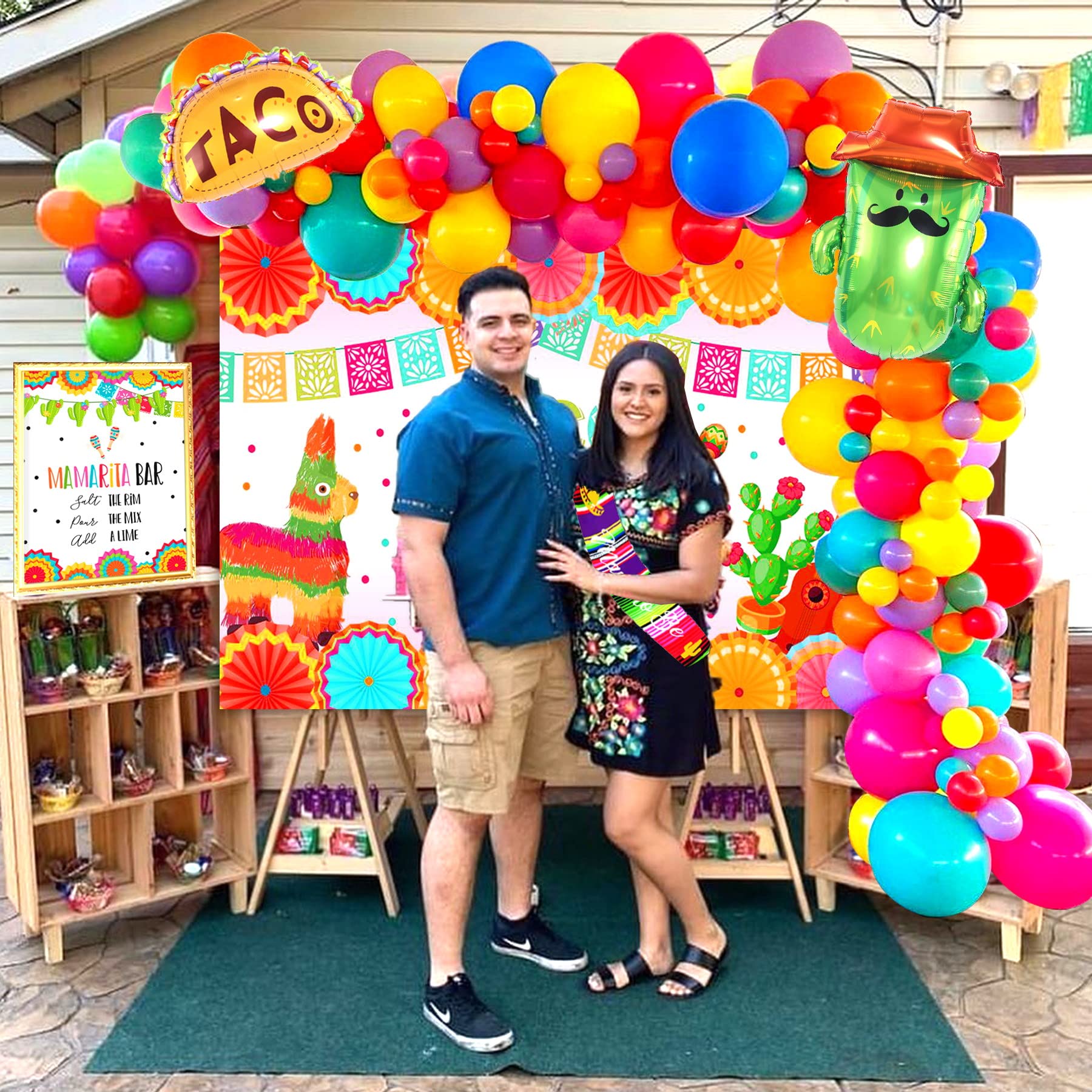 Taco Bout A Baby Backdrop for Baby Shower, Gender Reveal, Birthday