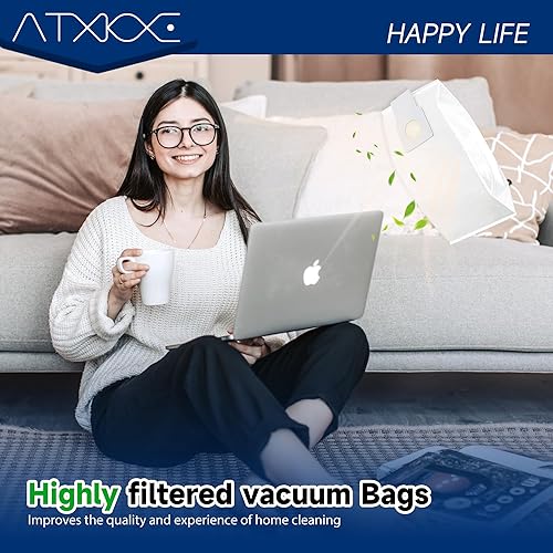 Miniatura 7 de Paquete de 12 bolsas de repuesto de polvo para aspiradora Kenmore 53294 50688 Type O Bag