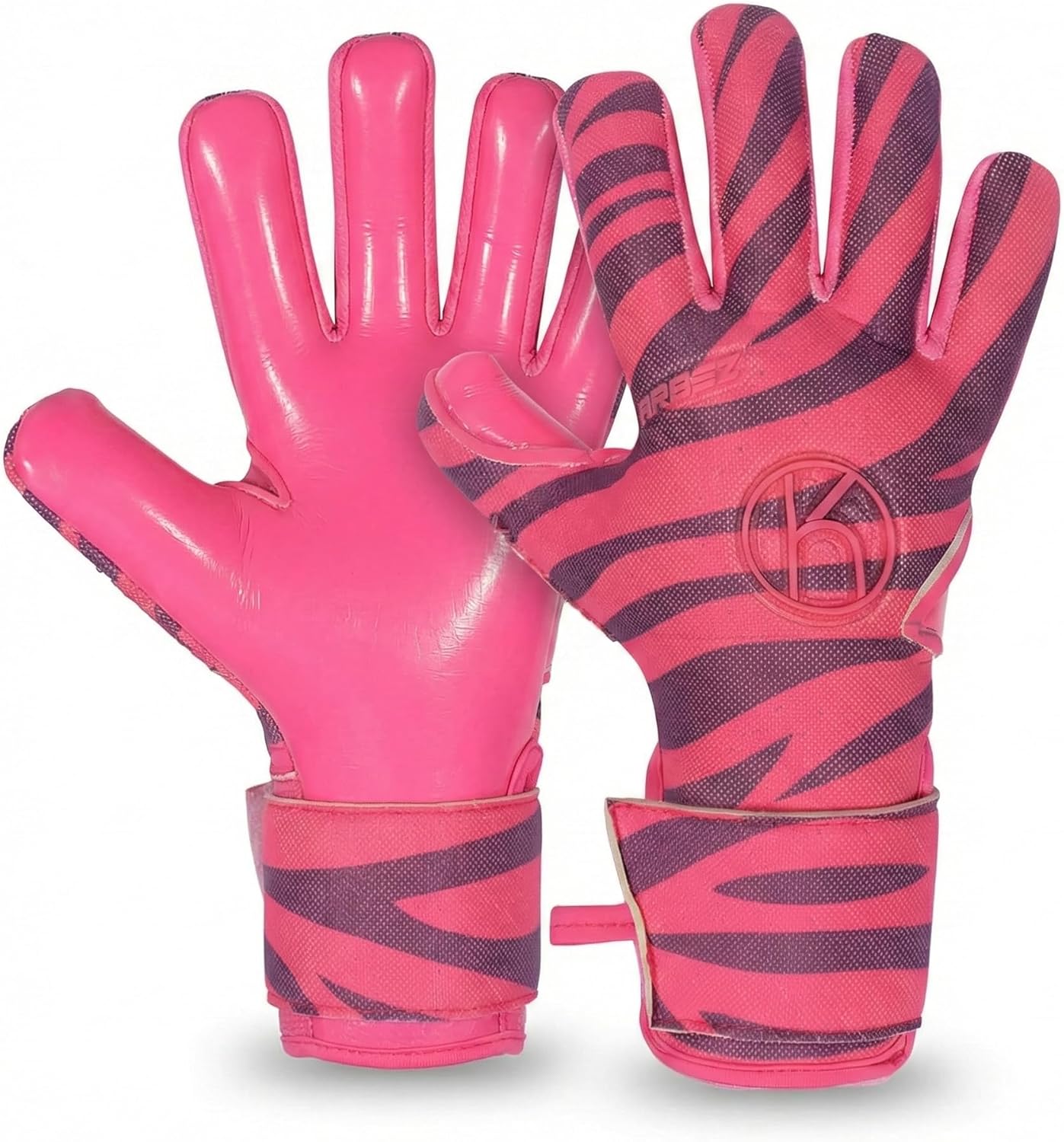 keepher Arbez Women's Soccer Goalie Gloves | Removable Fingersaves | 3.5mm Giga Grip Latex for Superb Shot Absorption & Control | Designed for Female Goalkeepers | Based in The USA
