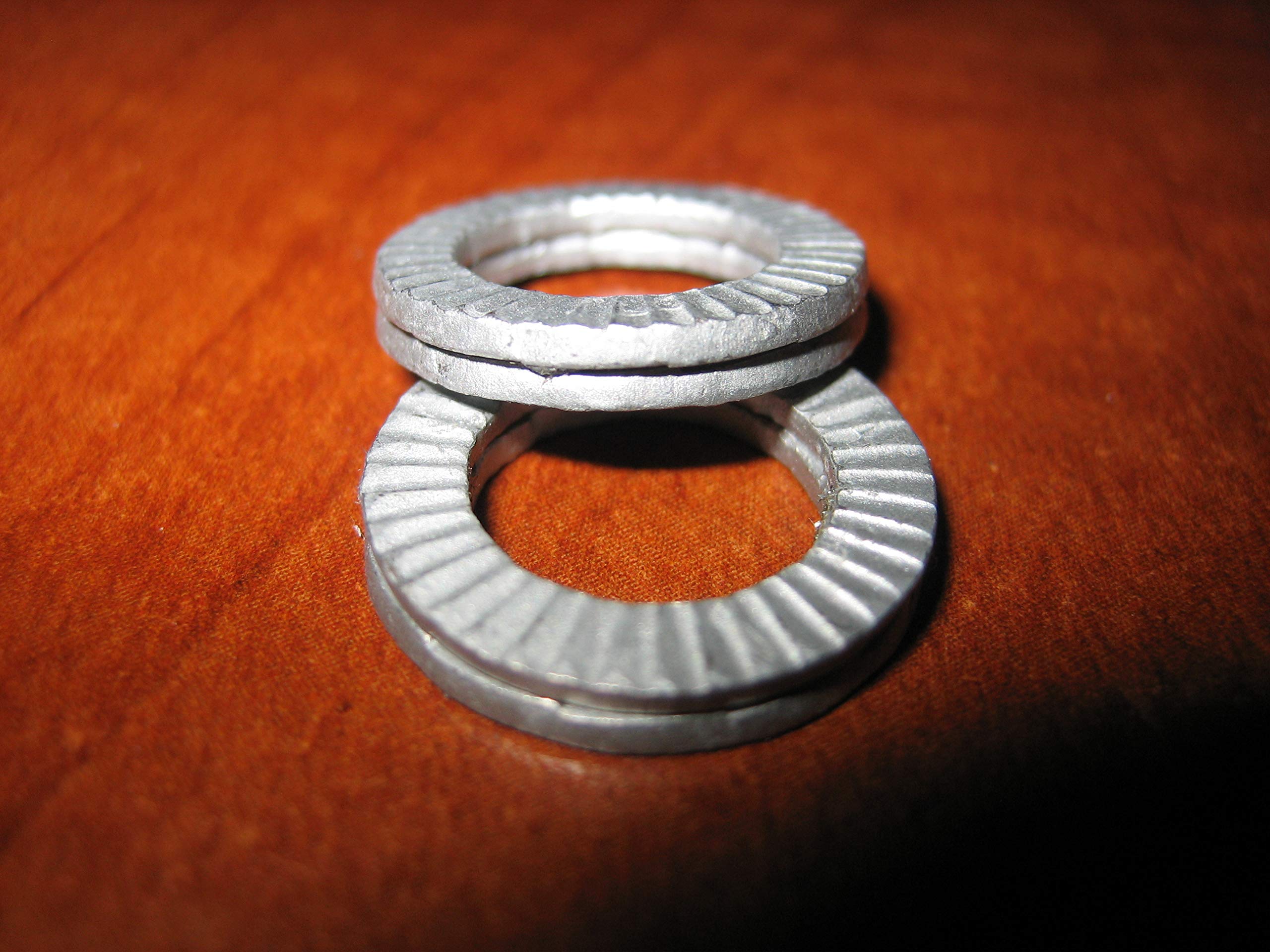 Wedge-Lock Washers Nord Lock Style M10 Vibration Proof M10 x 16.6 x 2.5 mm Pk of 4