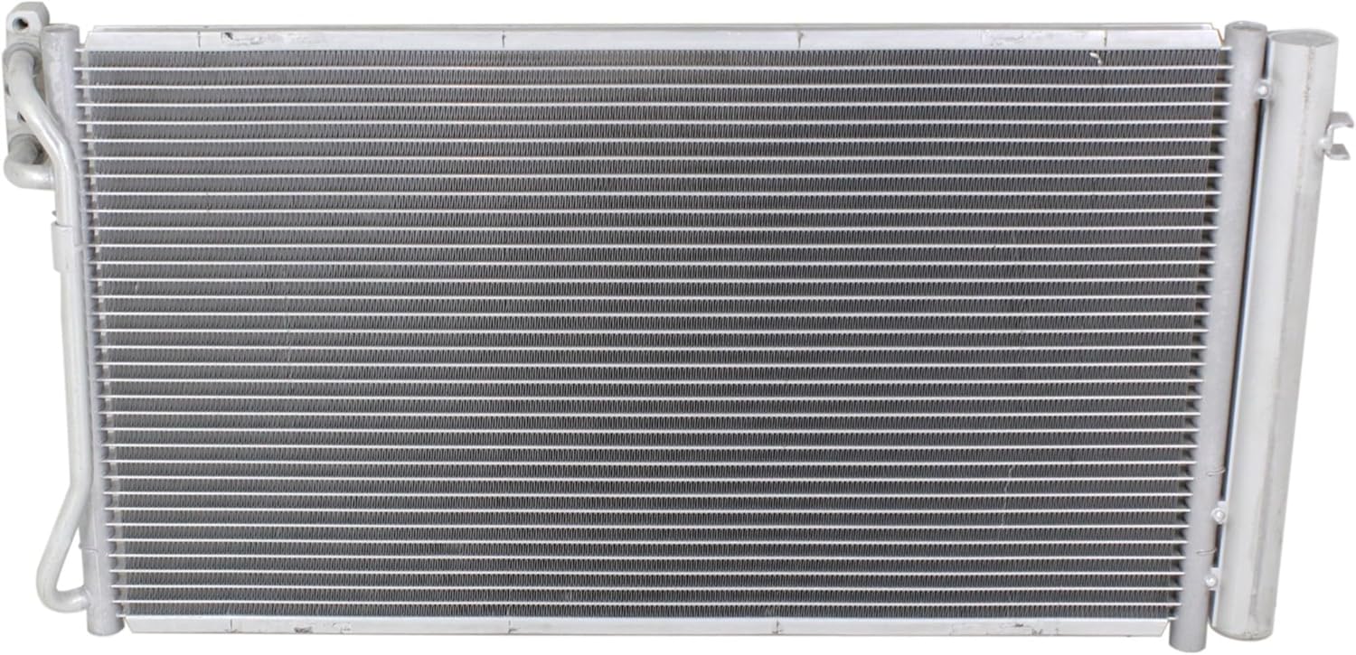 Kool Vue A/C Condenser Compatible with BMW X1 2013-2015, 128i 2011-2013, 135i 2008-2013, 135is 2013 2.0L, 3.0L