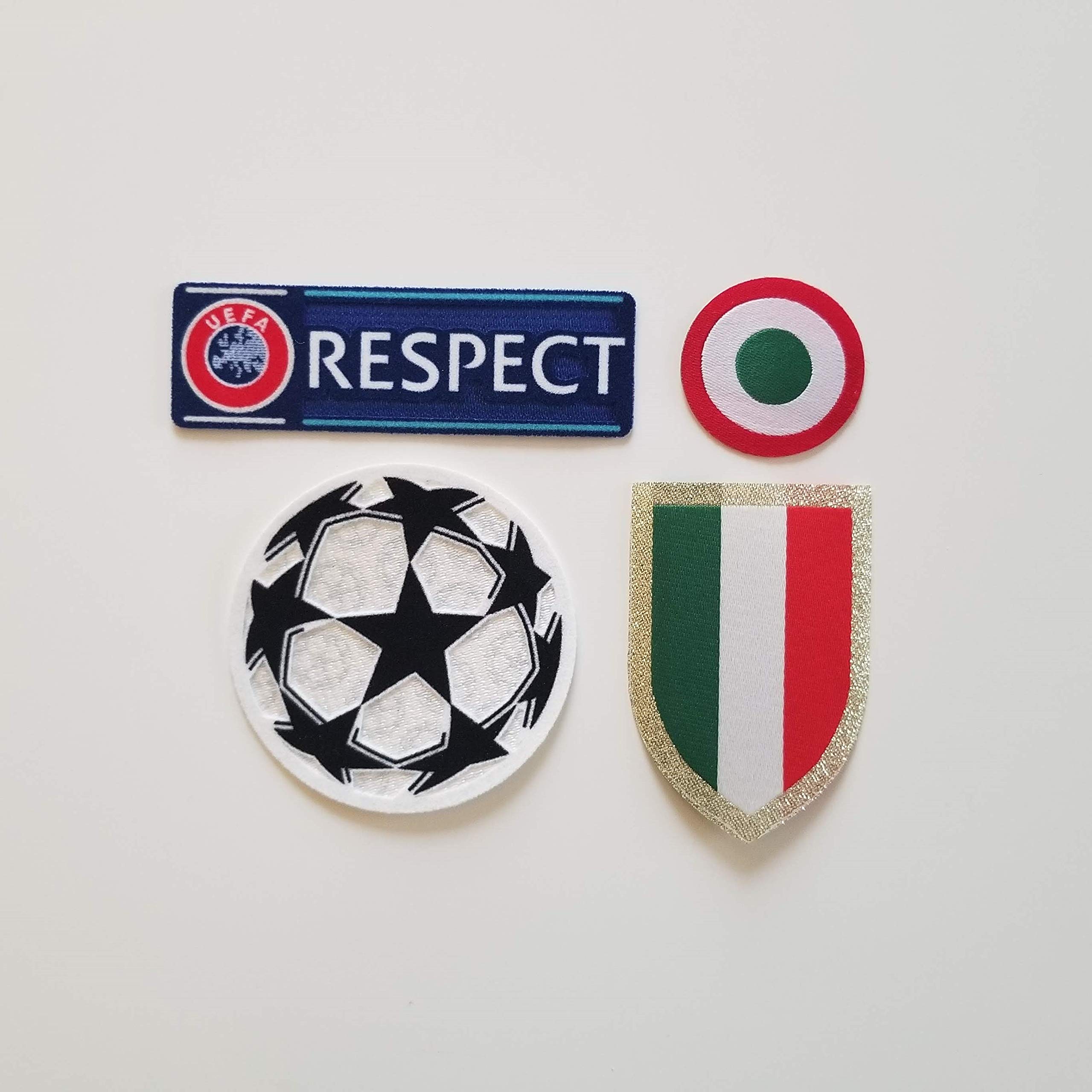 Patch Brodé AS Roma – Scudetto Serie A – Fer à Repasser Ou à Coudre – 60x60 Mm