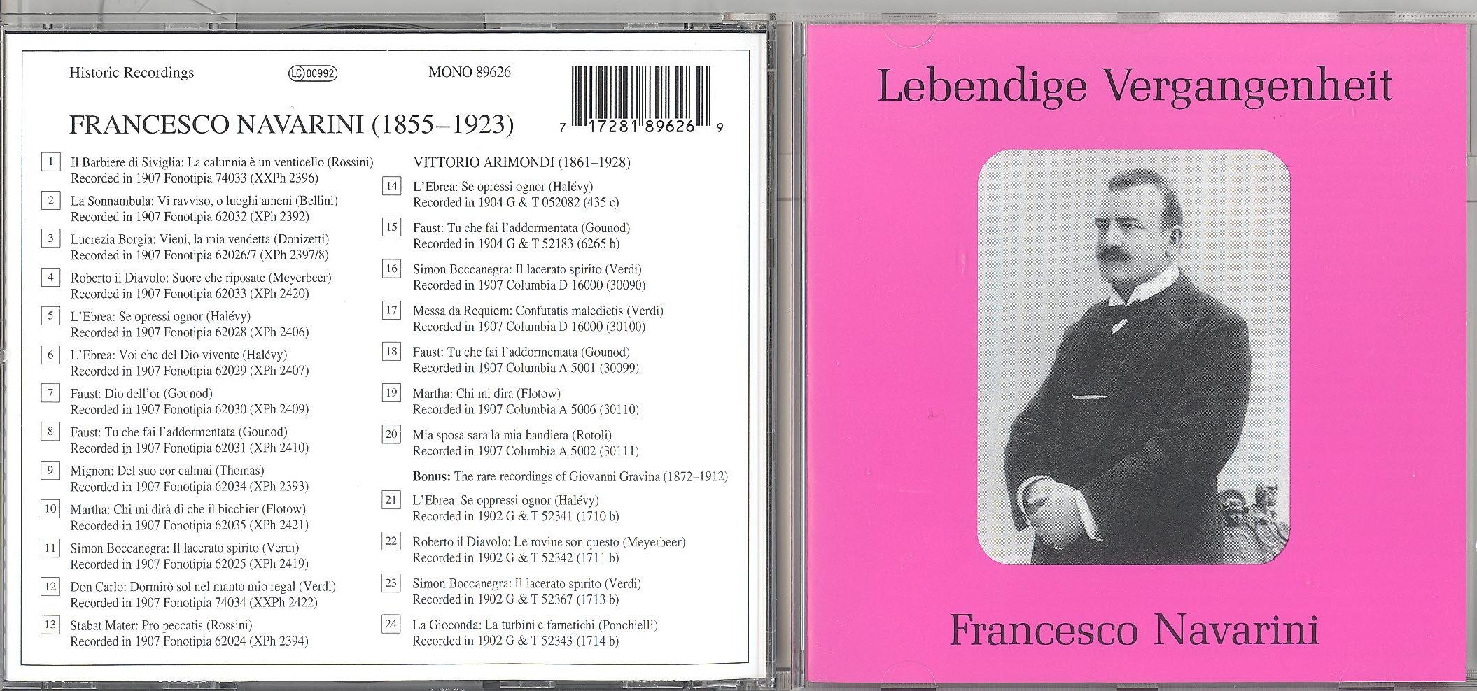 Arien Und Lieder