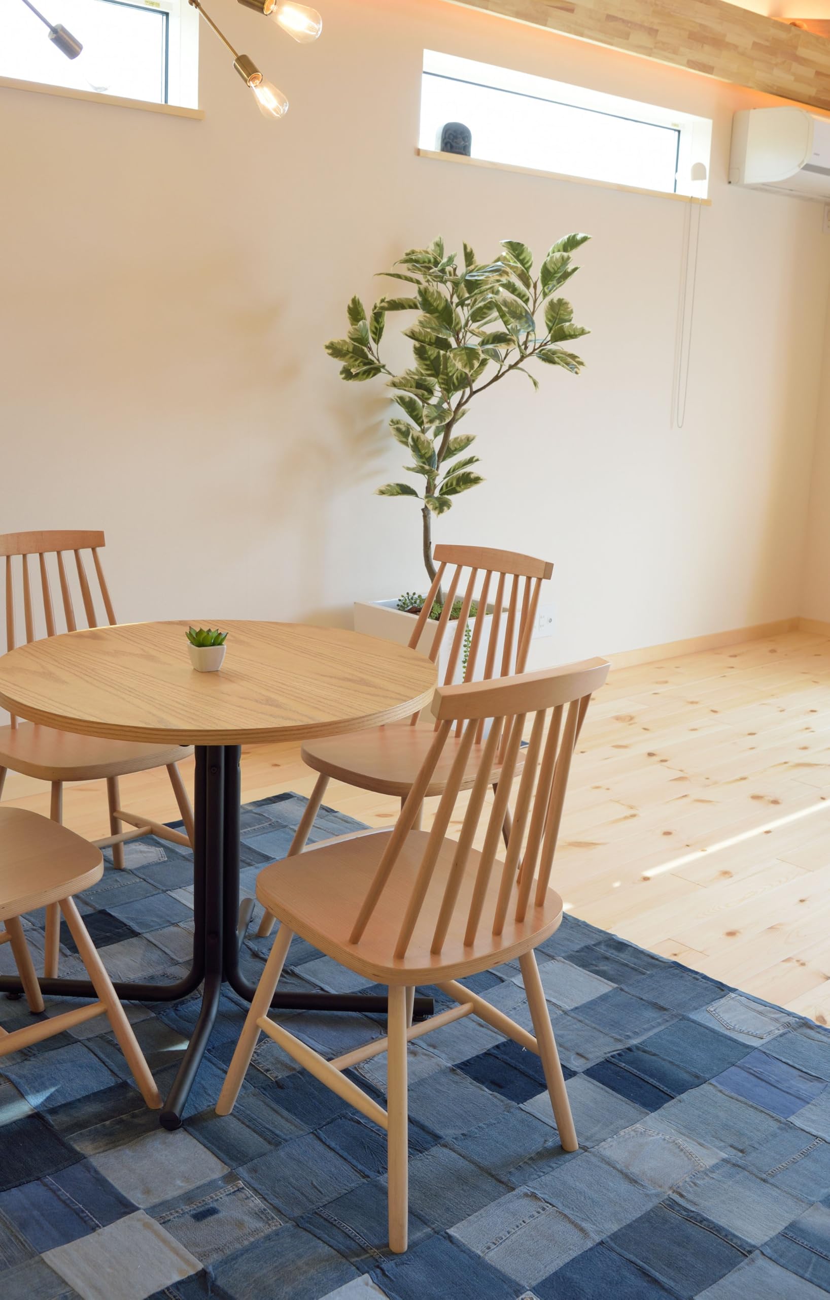 Amazon | 東谷(Azumaya-kk) カフェテーブル W80×D80×H67cm ナチュラル