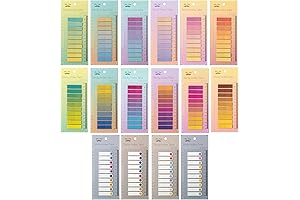 Mr. Pen- Sticky Tabs, 3200 Pcs, Colorful Book Tabs