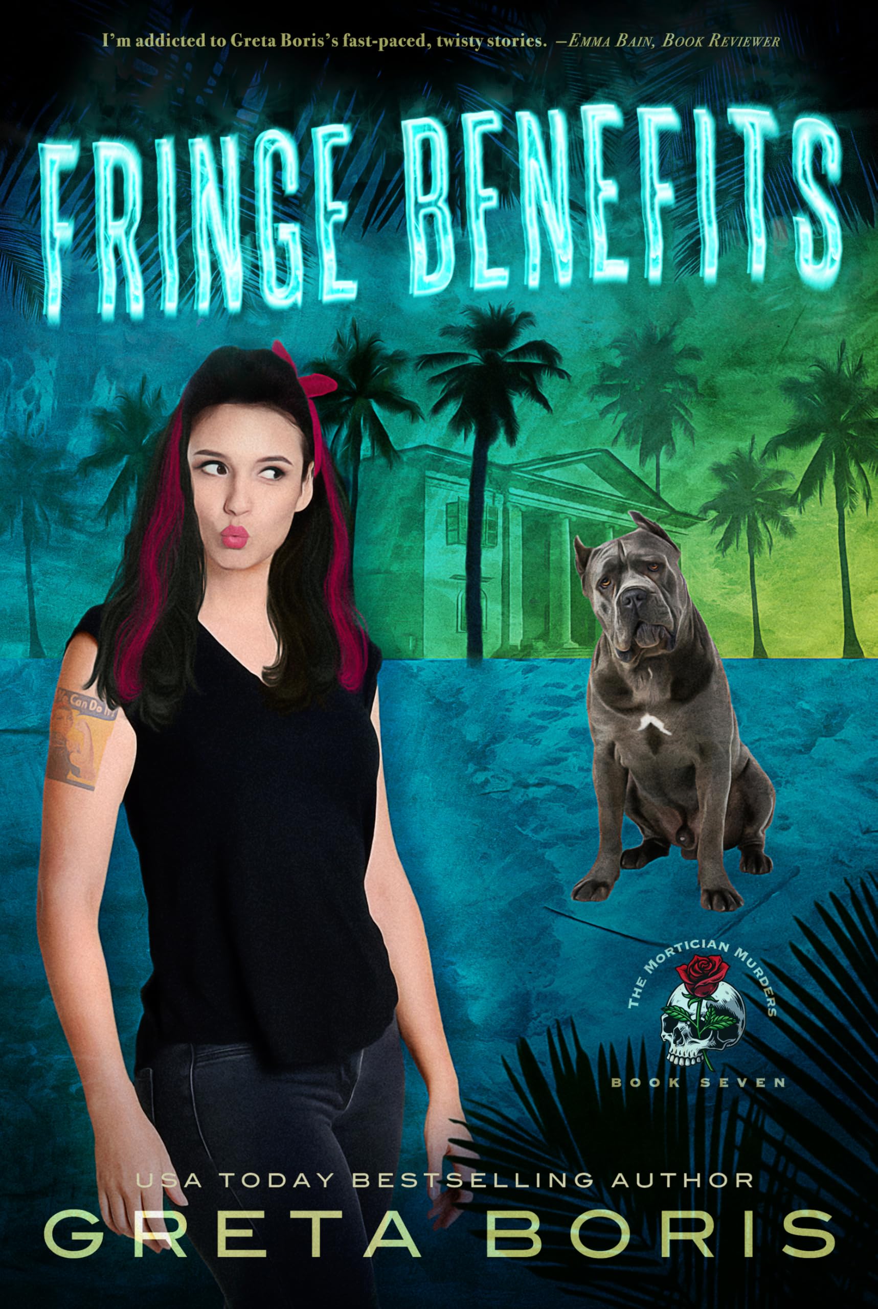 Fringe Benefits : A Ghostly Mortician Murder Mystery (The Mortician Murders Book 7)