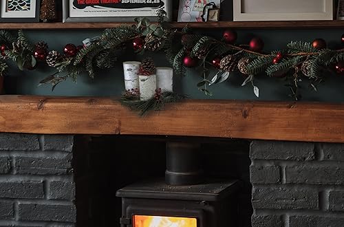 Miniatura 6 de Wilson Pilares de abedul blanco - Juego de 3 3, 5 y 7 pulgadas de alto x 3.5-5 pulgadas de diámetro