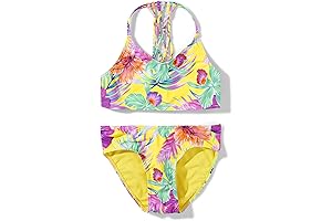 Sugar & Jade Girls' Standard Teen 2-Piece Bikini Swimsuit (Available in Plus)