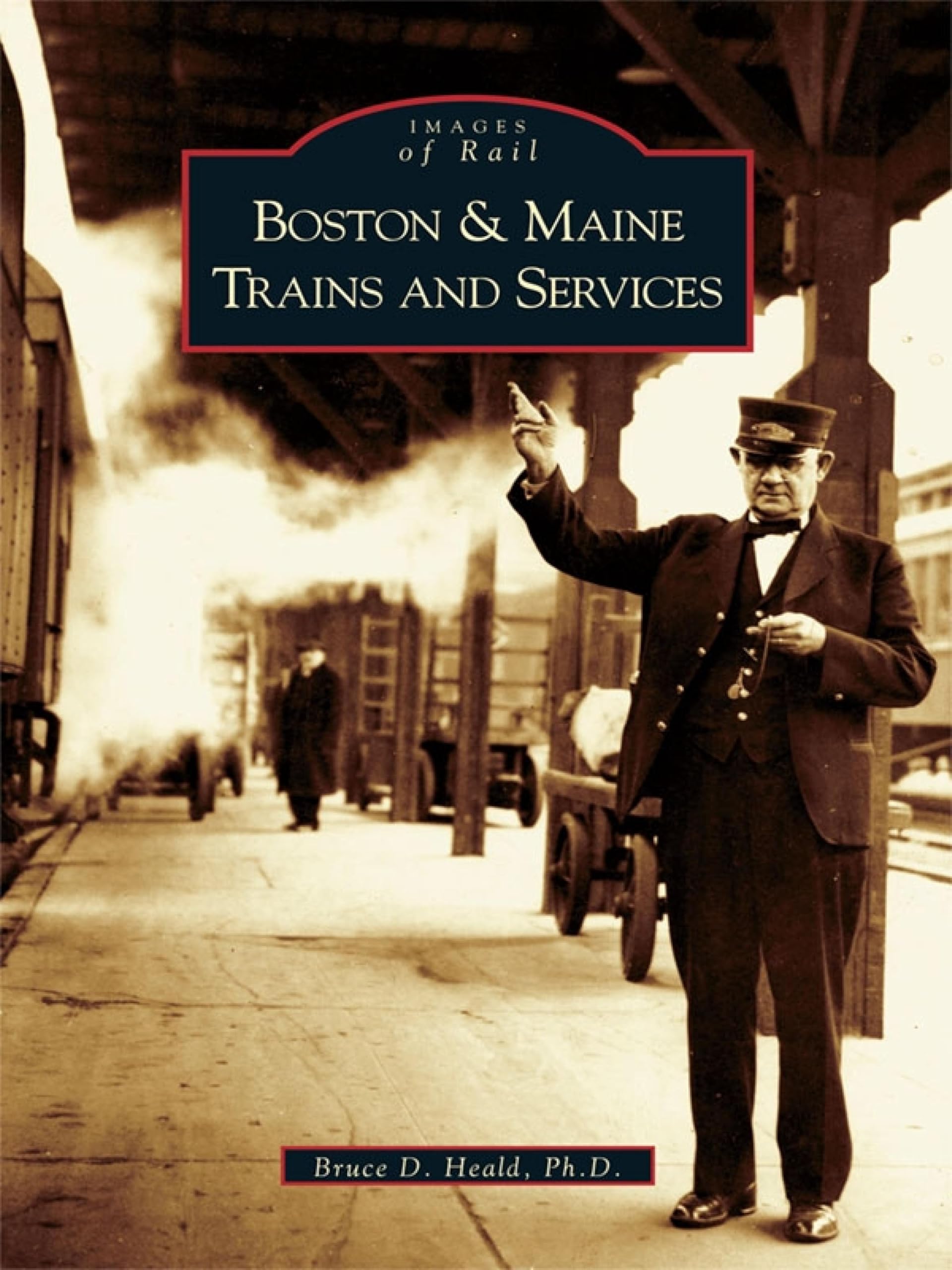 Boston & Maine Trains livre illustré pour une soirée d'histoire au coin du feu