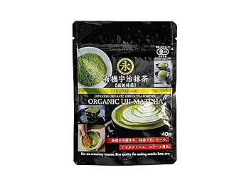 Amazon | 永田茶園 有機 抹茶 40g 高級クラス 有機抹茶