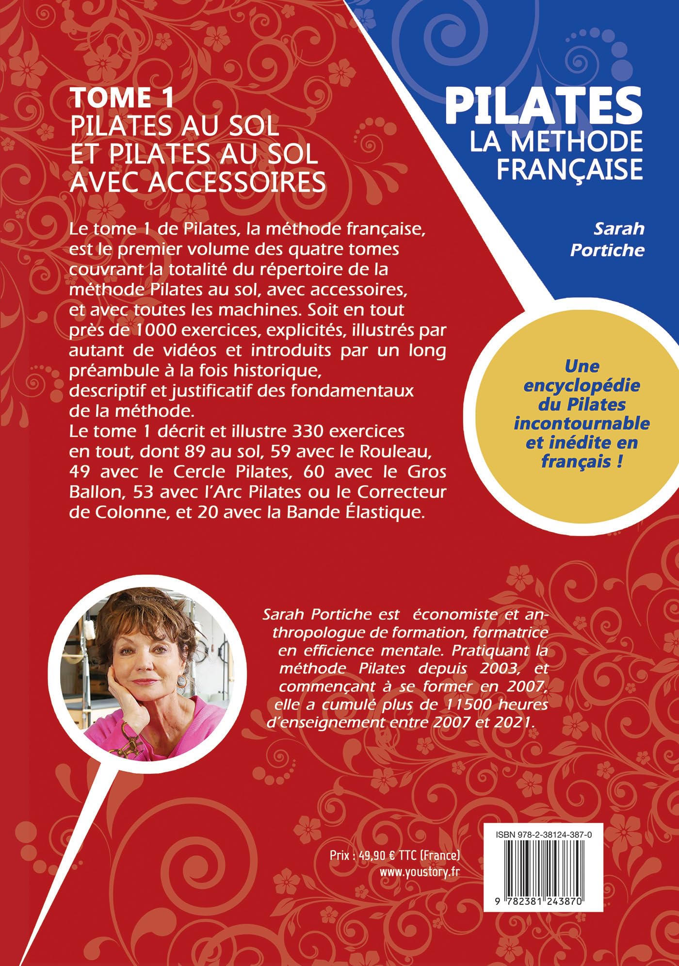 Pilates, la méthode française: Tome 1 - Pilates au sol et Pilates au sol avec accessoires