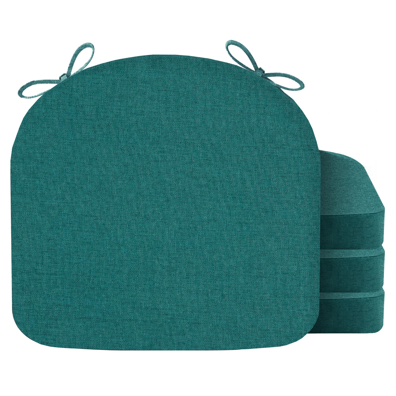 Nordjager Chair Cushions for Dining Chair Seat Set of 4, Memory Foam Chair Pads Help You Relief from Sedentary Discomfort in The Office or Kitchen and