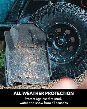 3D MAXpider L1MZ05511509 Custom Fit Kagu Rubber Front Row All-Weather Floor Mat for Select MX-5 Models, Black