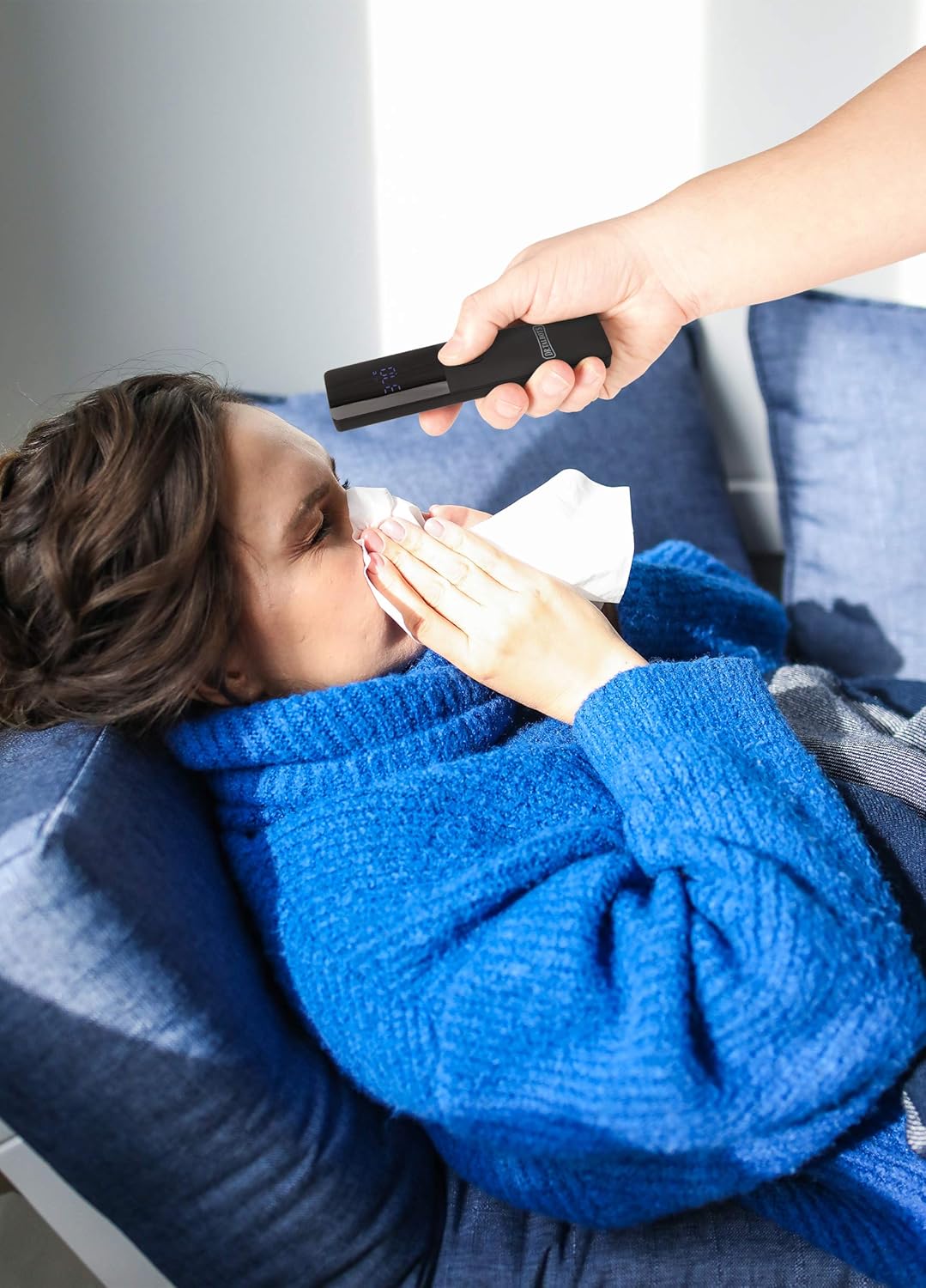 Dr. Talbot's Non-Contact Infrared Thermometer with Led Screen, Black : Health & Household