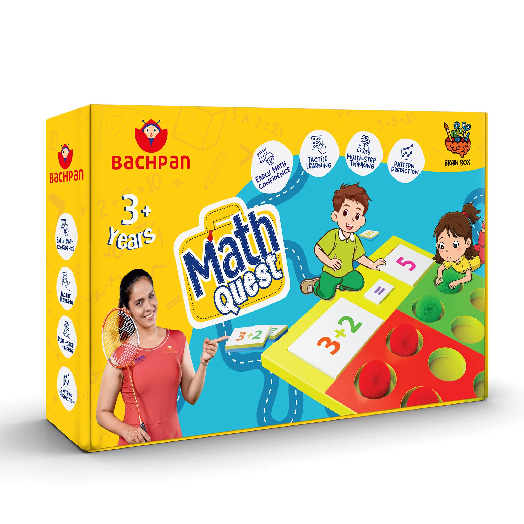 BaCHPan Math Activity Kit for Kids 3+ | Early Learning Toy | Math