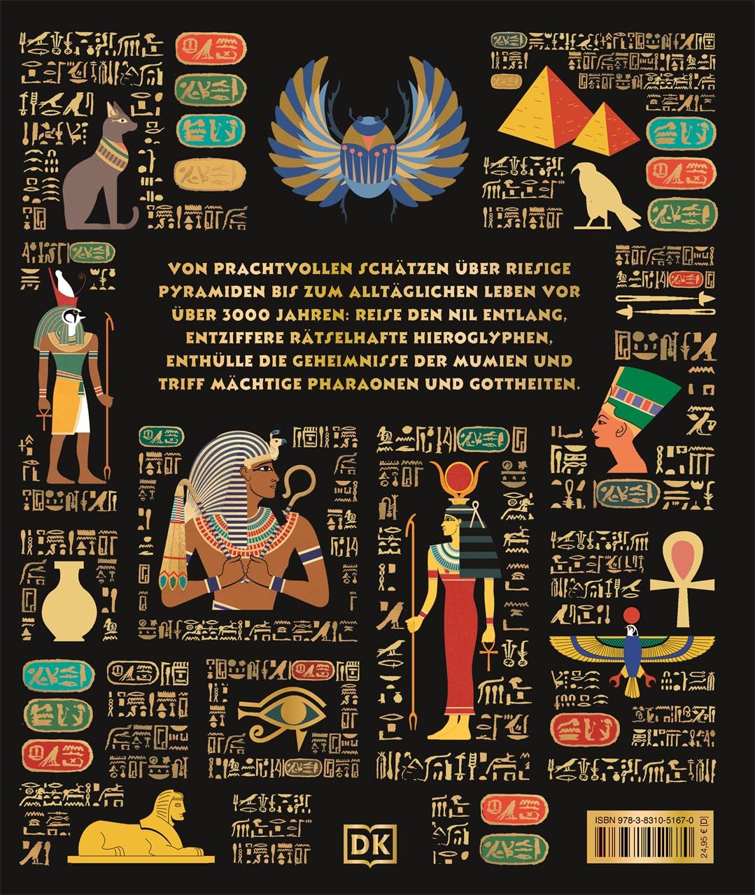 Geheimnisse alter Kulturen. Altes Ägypten: Pharaonen, Mumien, Pyramiden. Prachtvoll ausgestattetes Sachbuch. Für die ganze Familie und Kinder ab 10 Jahren