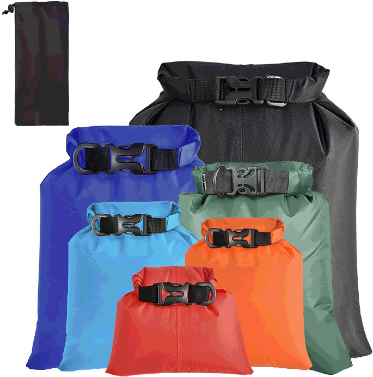 6PCS Dry Bags Waterproof