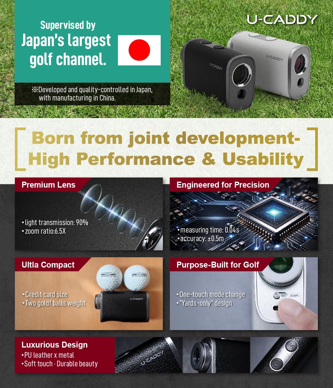 Amazon.co.jp: 【国内最大級のゴルフチャンネルUUUM Golfと共同開発】U