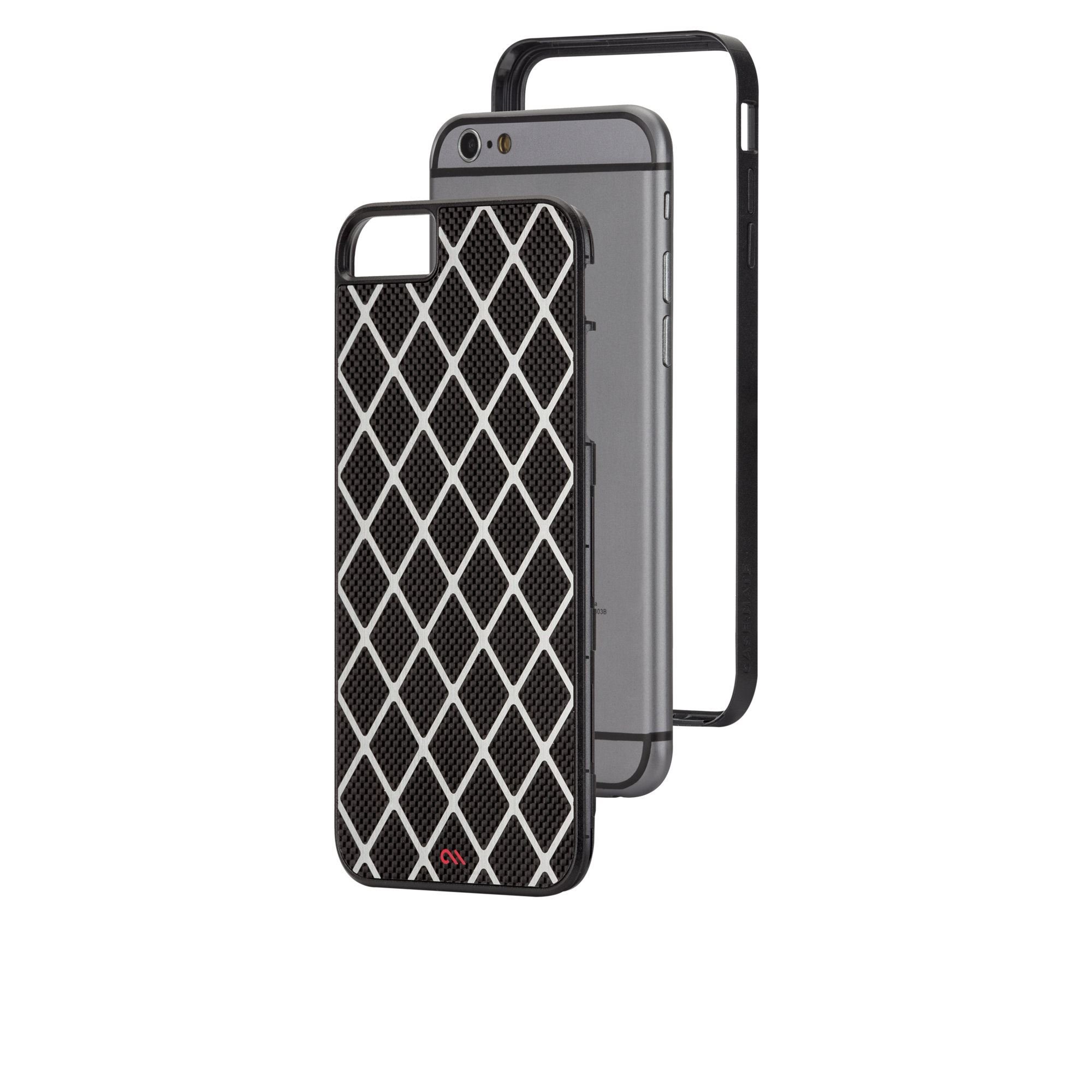 iPhone6用 カーボンカバー iPhone6用 カーボンカバー Carbon Fiber & Genuine Leather Case