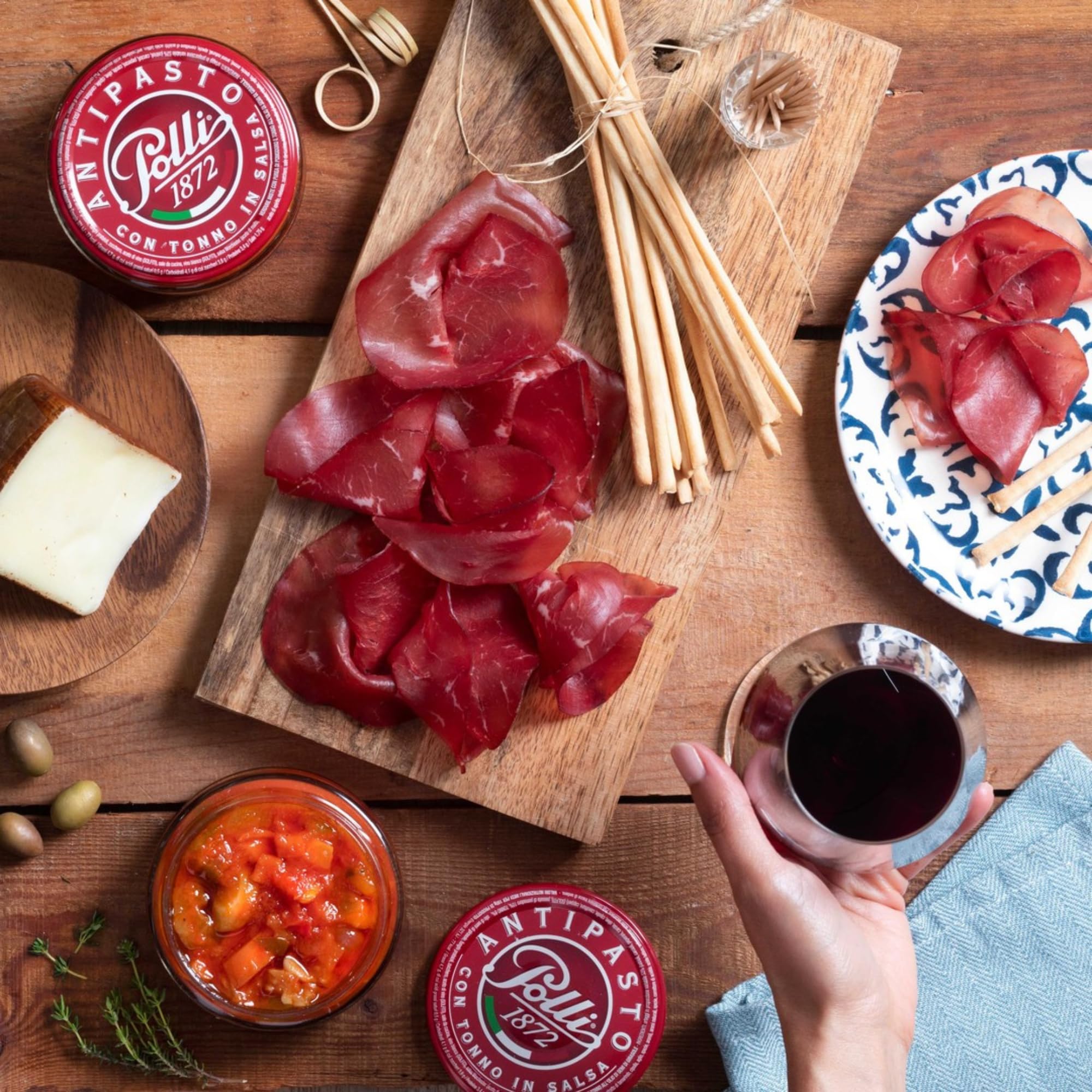 Polli Antipasto With Tuna And Vegetables | Traditional Italian Recipe From Piedmont | Made In Italy - 2 Pack (7.4 oz Each)