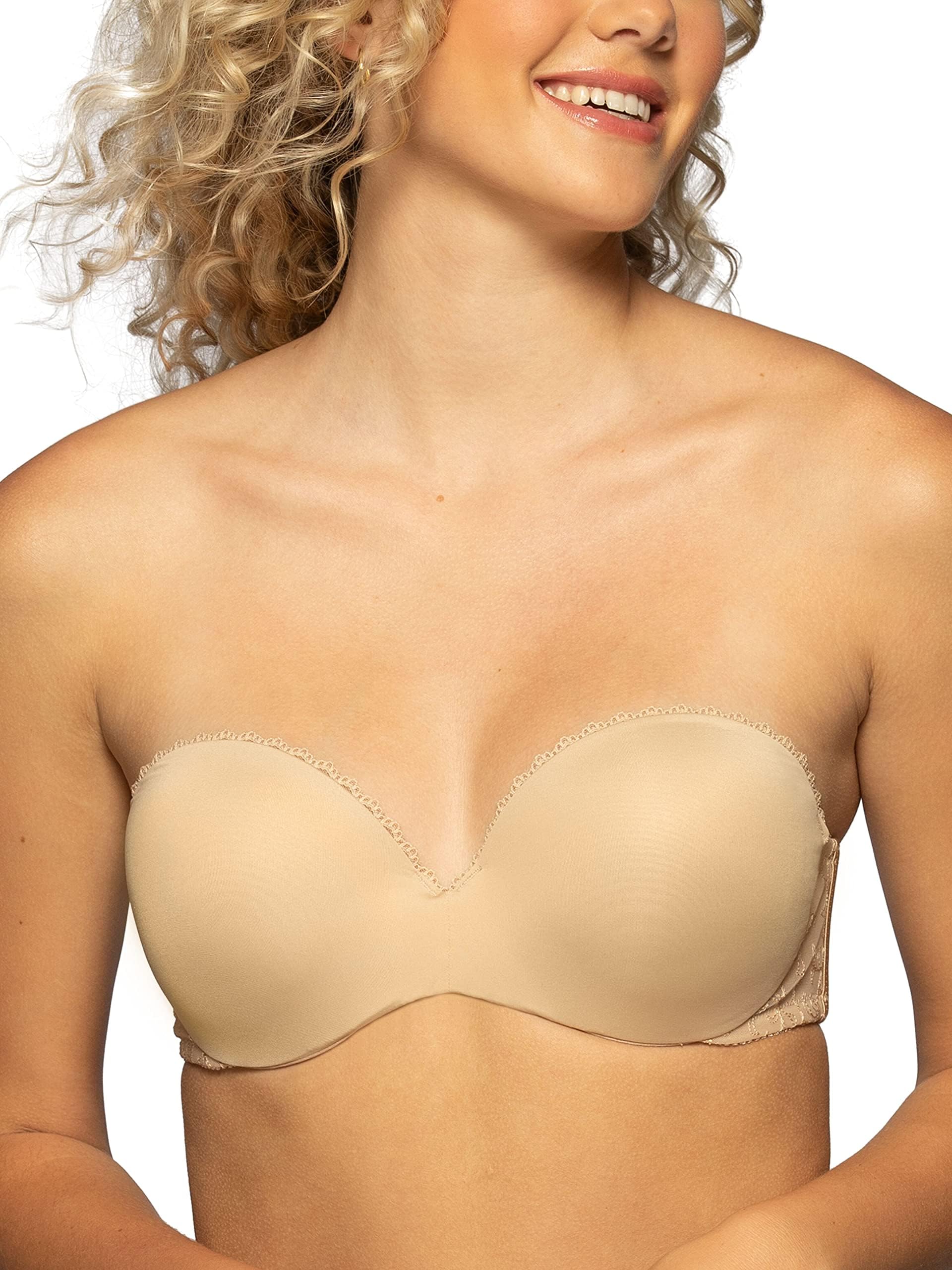 Women's Gel Touch Padded Strapless Push Up Bra (32A - 38D)